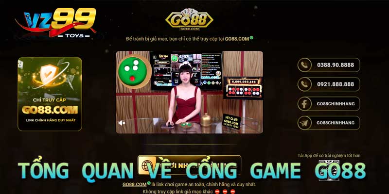 Tổng quan về cổng game GO88